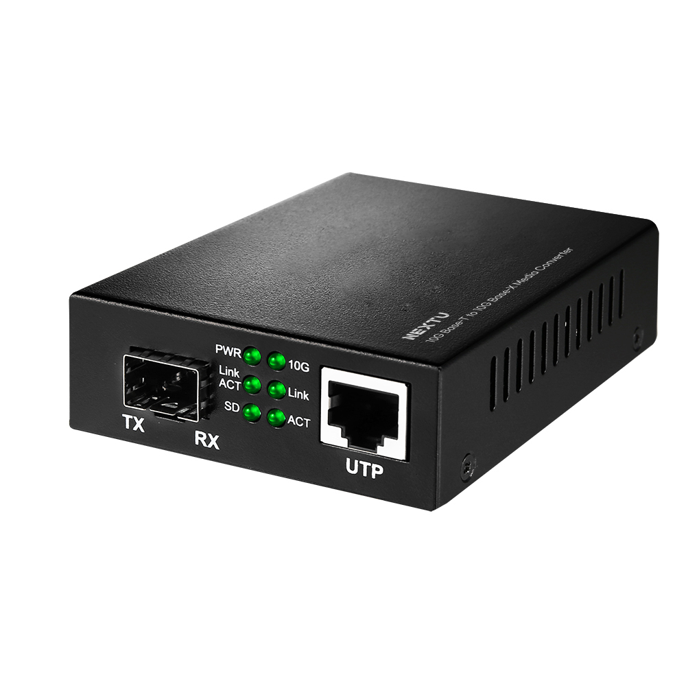 NEXT-2002SFP-10G 1Port 10G Ethernet Media Fiber Converter